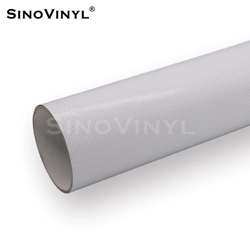 SINOVINYL Solvent UV Printing One Way Vision Privacy Self Adhesive Vinyl Rolls