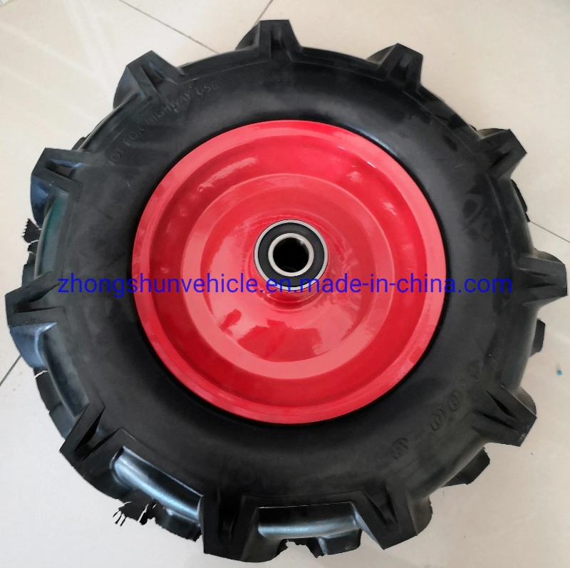 Heavy Duty Rubber Agriculture Wheel 4.00-8