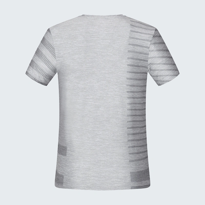 Мужские футболки с Quick-Drying одежды короткие втулки ослаблены летом