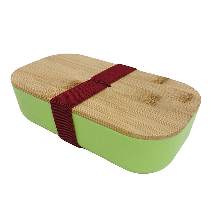 Bamboo Fiber Rice Box Bamboo Lunch Lunch Bento Box House Is Convenient for Home -Style Lunch Box