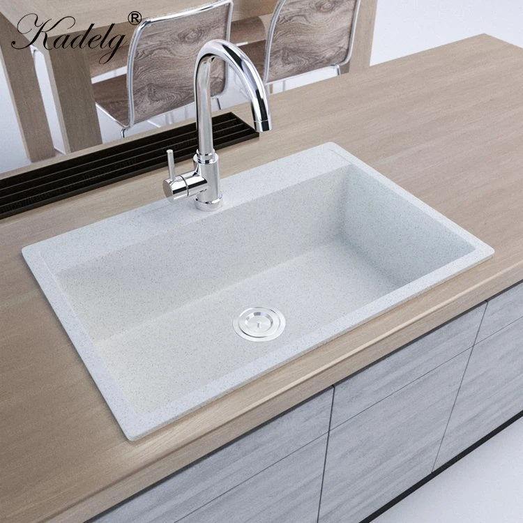 Kadelg New Stylish Nano Single Bowl Marble Sink Handmade Elkay Kitchen Sink