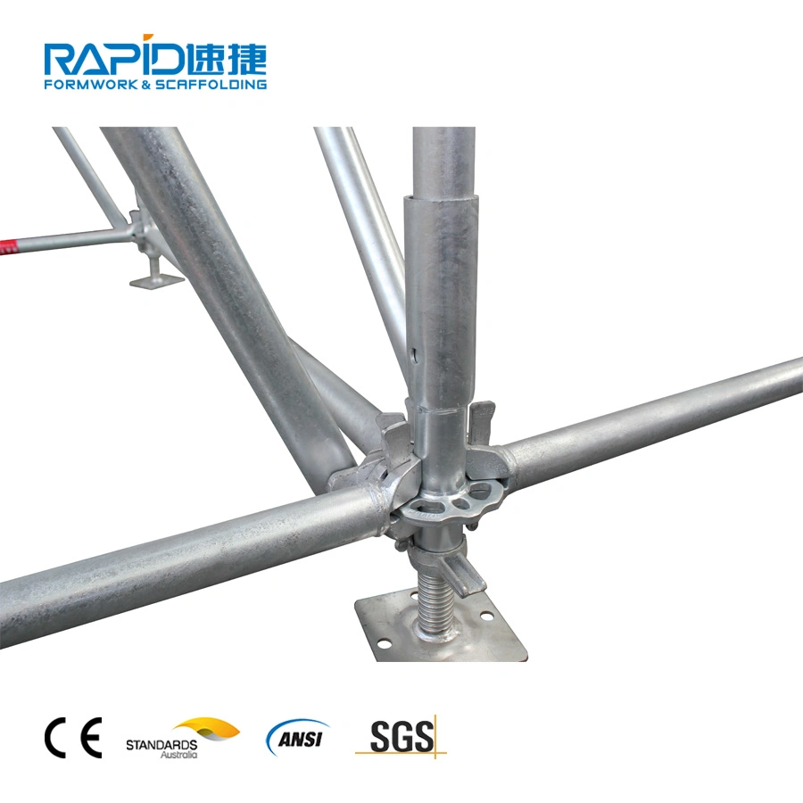 Steel Ringlock Scaffold Scaffolding Walk Through Frame