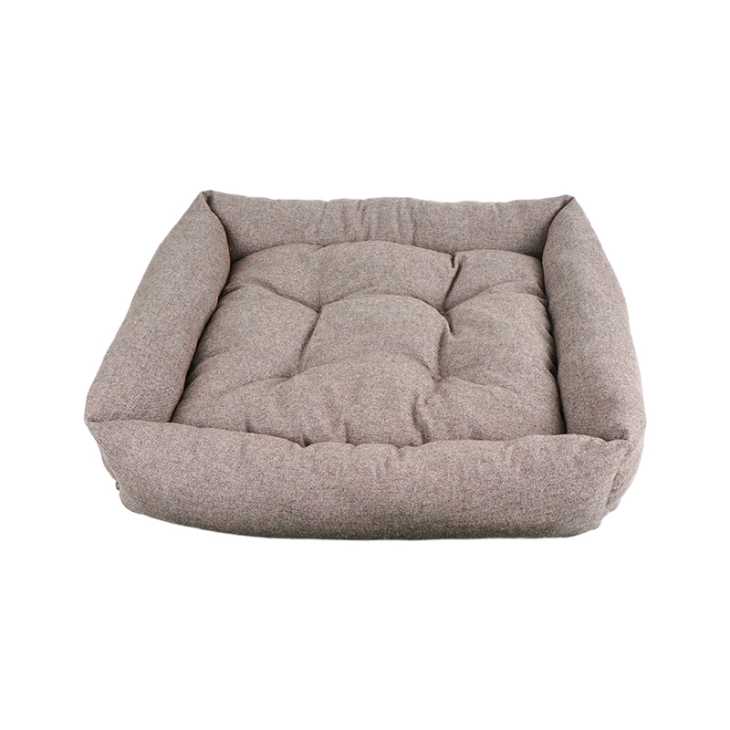 Petisland Pet items Mayoreo Pet Dog Bed con espuma de memoria Envío rápido Soft Pet Dog Cat Bed 7 pulgadas de altura Suministro de mascotas cama grande personalizada para perros