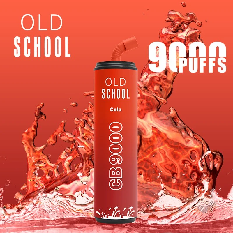 100% Original Genuine Old School 9000 Puffs Thick Smoke High Quality Electronic Cigarette Vs Oly Frozen Elf Lost Mery I Get Wholesale Vape Cola Bottle