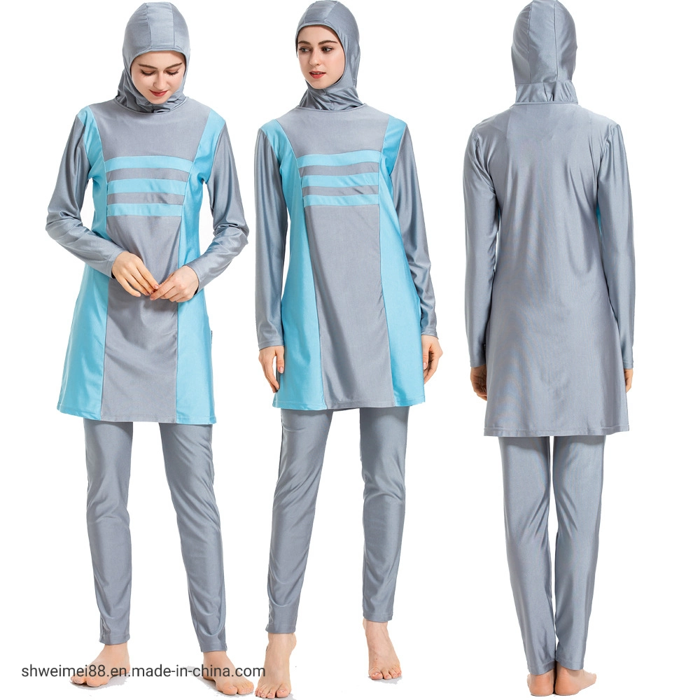 Baju Renange Islamic Lady's Lycra Muslim Swimsuit Swimwear Upf 50+ Swimming Suit