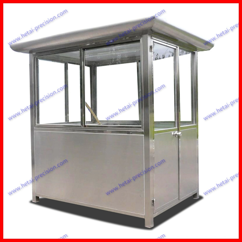 Caja de guardia de contenedores de acero Caja de guardia de guardia de caja de guardia de caja de guardia de seguridad personalizada a bajo precio. Quiosco de seguridad