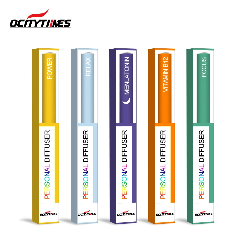 Mini Stylo Vape Pen Sommeil/Concentration/Détente/Vitamine/Mélanges de B12 Diffuseur Vape 300 Bouffées Cigarette Électronique