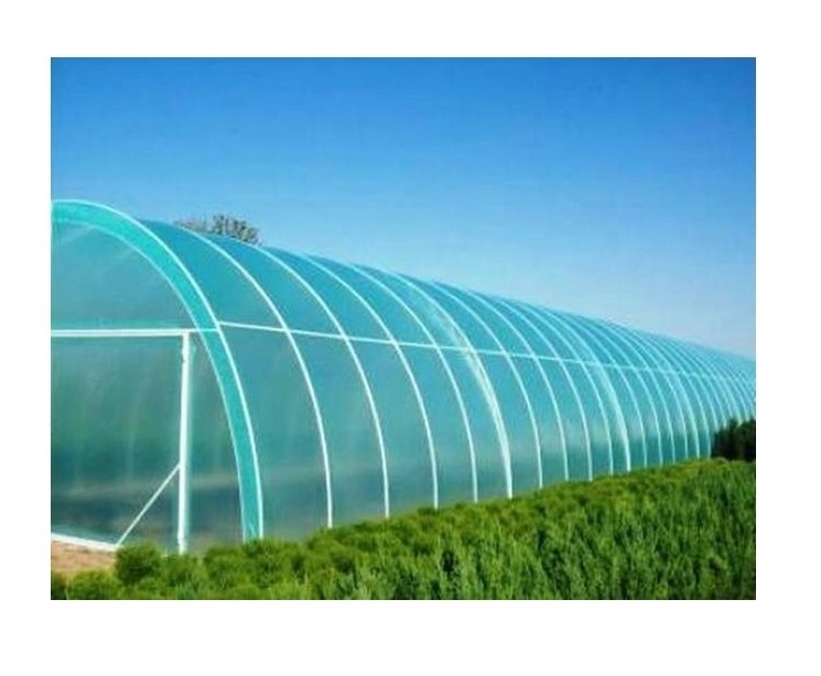 Windabweisende vorgefertigte One-Stop-Gartenabdeckung, einspan ETFE-Greenhouse-Folie Kunststoff-Rollenfolie