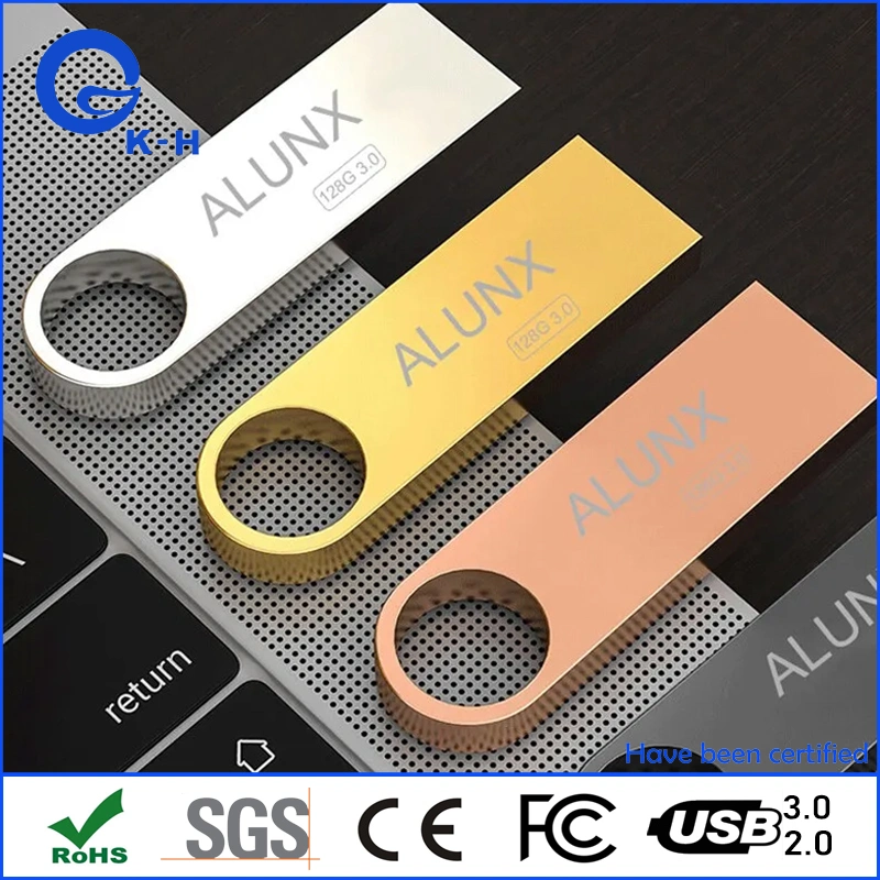 Mini Metal USB Flash Memory Stick for Company Gift 16GB 32GB 64GB