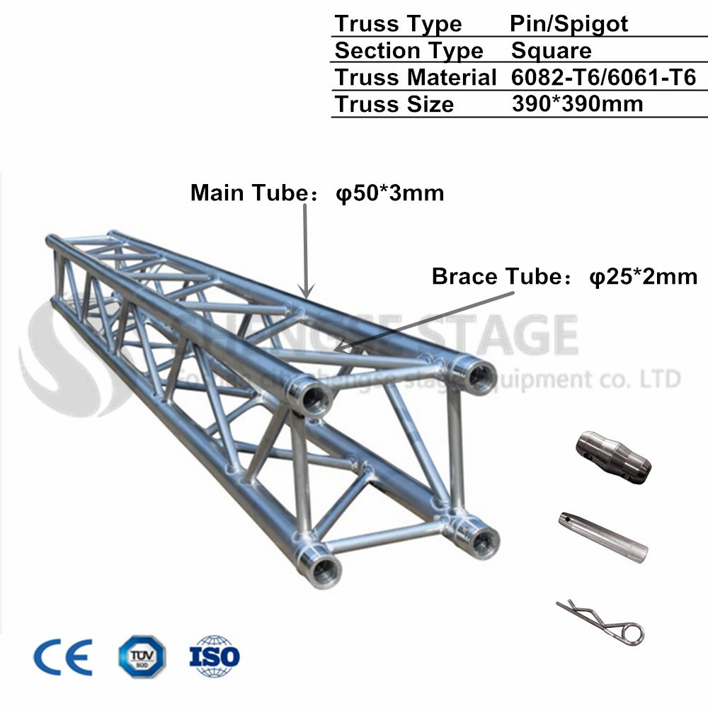 Aluminum Exhibition Display Wholesale Spigot Truss for Event Truss Show