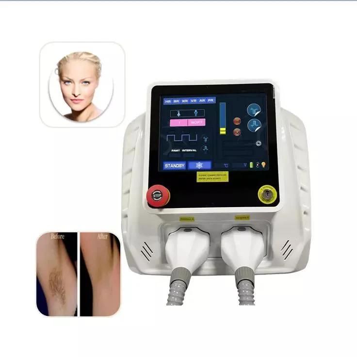 Beijing New Design Factory Promise High Effect Tattoo and Pigment Removal Carbon Peel ND YAG Dual Handle IPL Laser Hair Removal Machine