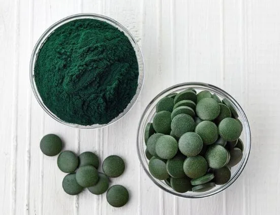 GMP Chlorella Powder Manufacturer Wholesale Price Chlorella Spirulina with Best Quality