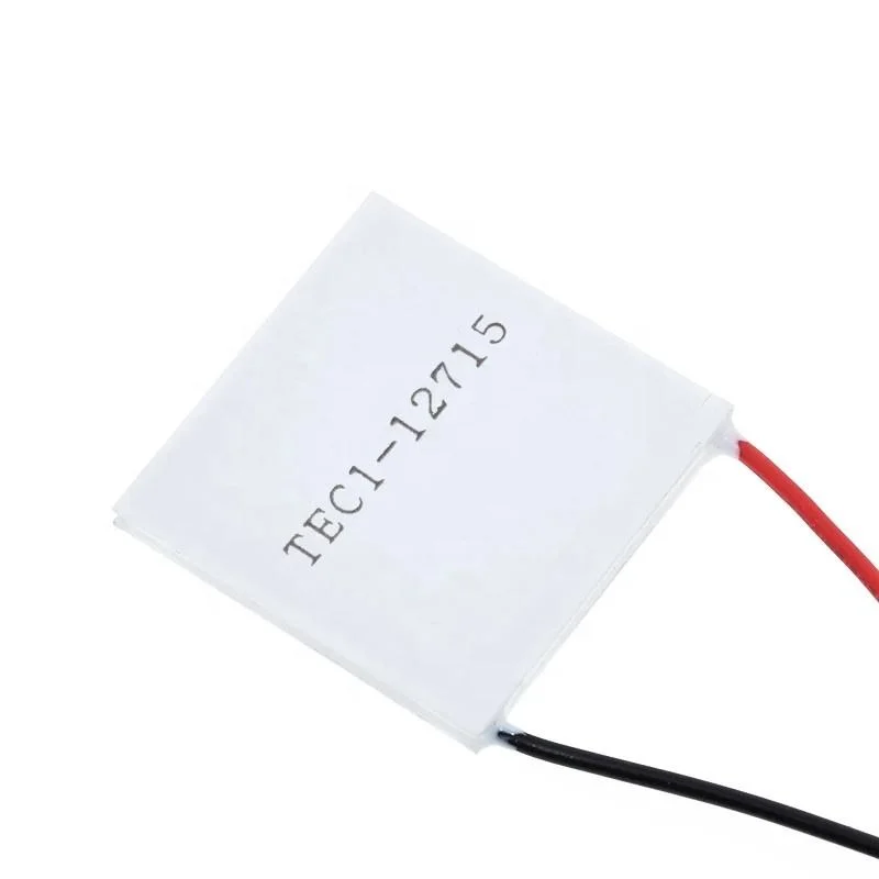 TEC1-12715 refroidisseur thermoélectrique TEC Peltier TEC1 12715 12V 15A 40*40mm Plaque de refroidissement du dissipateur thermique du module Peltier Elemente