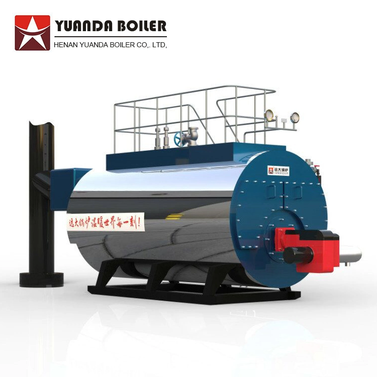 Industrial High Efficiency and Low Pressure 2ton /H Horizontal Oil / Gas Fired Steam Boiler