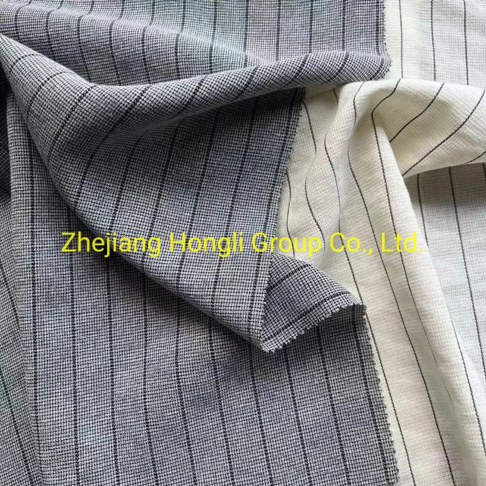 Blend Yarn Rayon Nylon Polyester Spandex Fabric for Suitting Garment