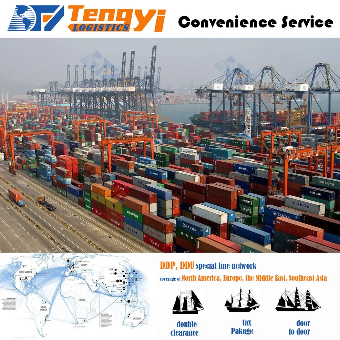 Tiptop Shipping Agent in Shenzhen Sea Freight DDP Shipping Service From China to Orleans/Nantes France