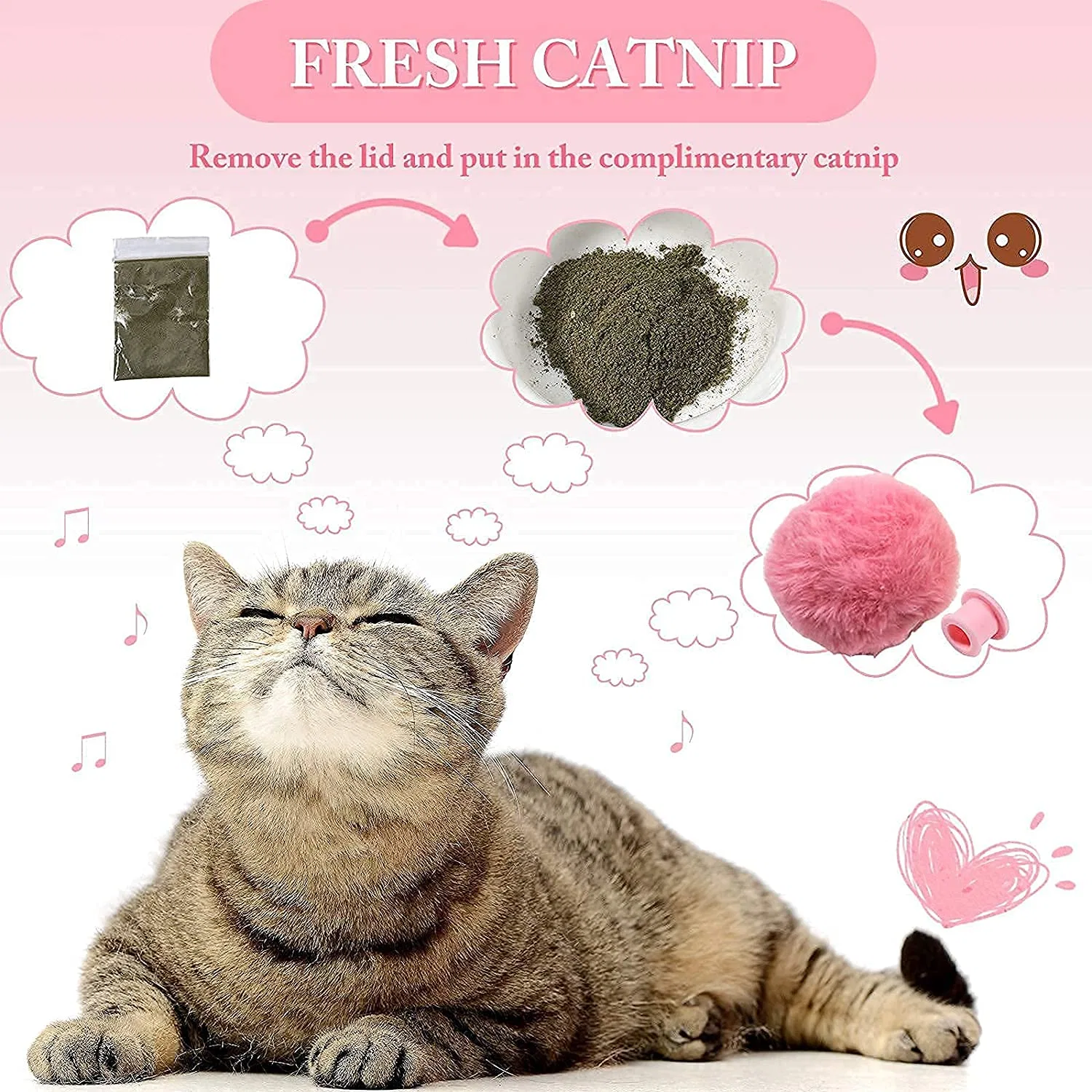 Lifelike Cat Plush Toy Simulate The Sound of Nature Toy for Cats