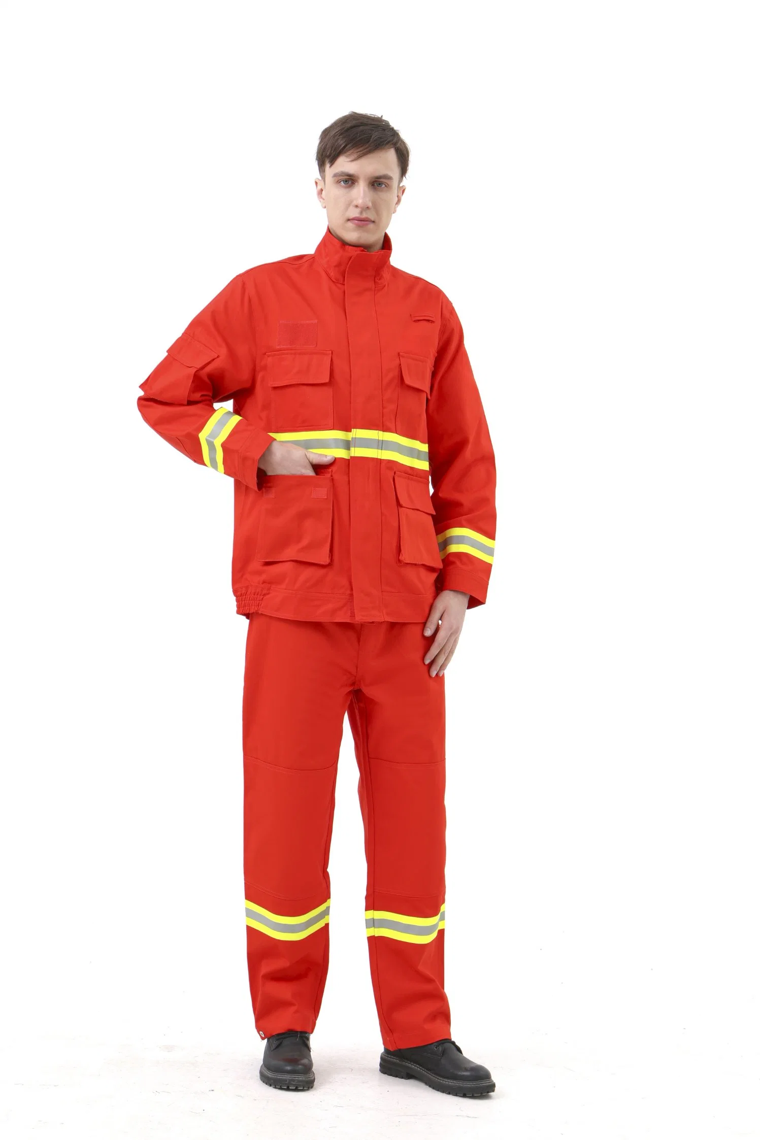 100% Polyester Sicherheitsschutz Bekleidung Twill Kohle Arbeitskleidung