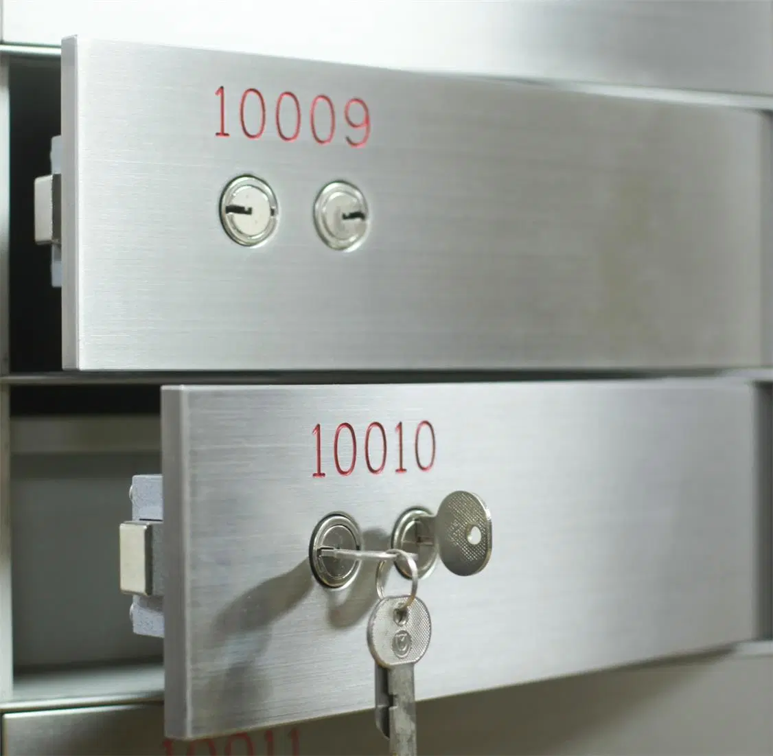 High Quality Safe Box with Factory Price, Bank Deposit Safe Box, Bank Vault with Mechanical Key