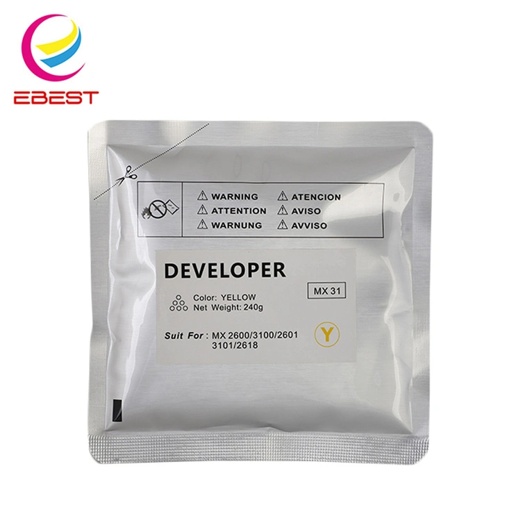 Ebest Compatible Mx31 Developer Powder Use for Sharp Mx2600 3100 2601 3101 2618 4101 5001