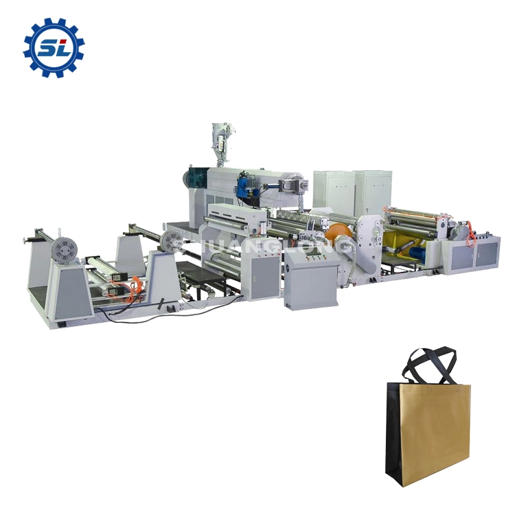 Cheap Nonwoven Fabric Bag Heigh Speed Extrusion Coating Lamination Machine