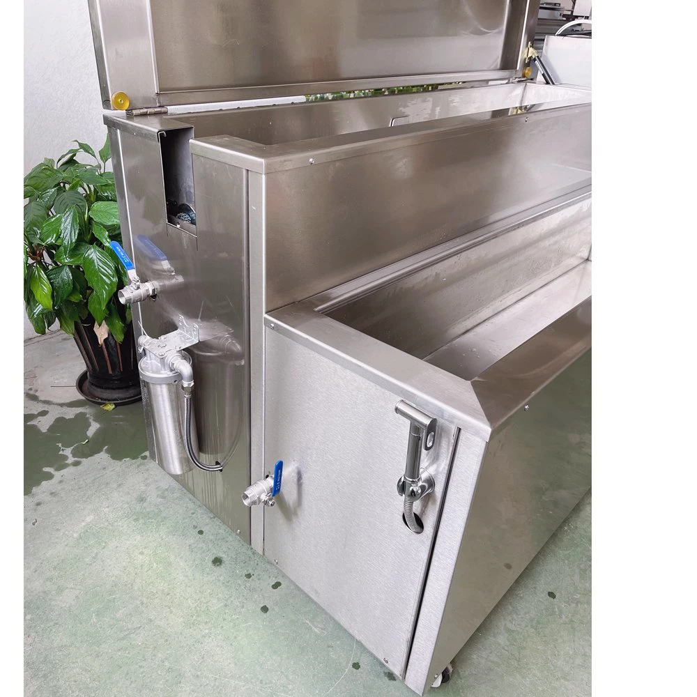 Automatic Ultrasonic Cleaning Machine Double Sink Ultrasonic Cleaner Machine