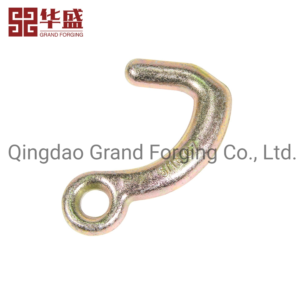 Rigging Hardware Drop Forged Alloy Steel Forged Eye Hook Chain Combination Hook