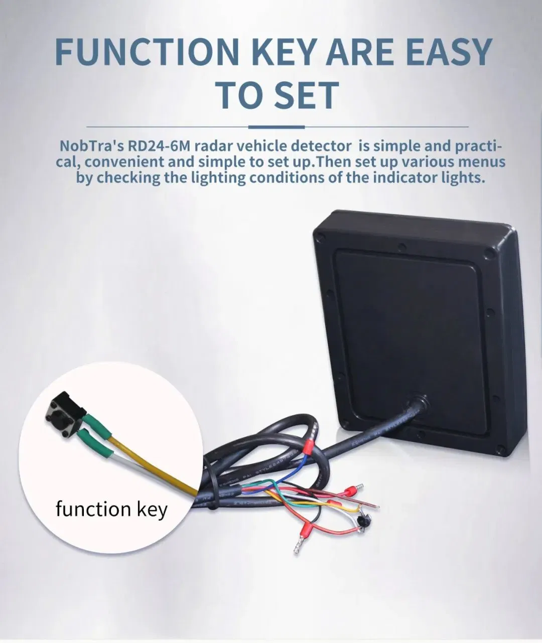 Vehicle Detection Radar Sensor for Parking Barriers