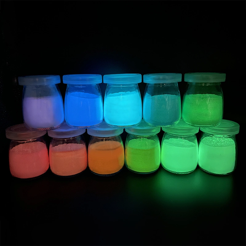 Manufacturer Direct Sales Photoluminescent Glow in The Dark Spray Paint Pigment / Luminous Powder / Glowing Ink