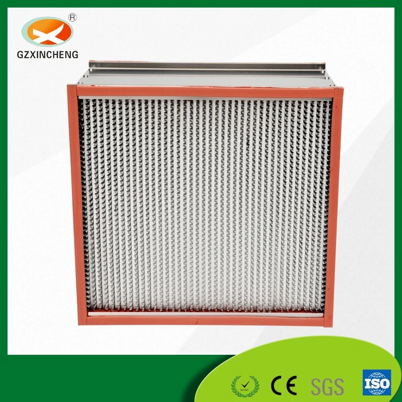 Terminal of Air Conditioning Application Optional Temperature HEPA Filter