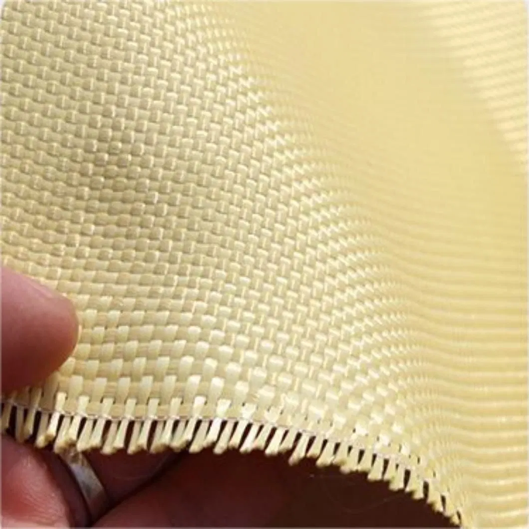 Tejido de fibra de aramida de alta resistencia 3000d 400g 200g de la luz de seguridad anti cortar tejido liso tejido de aramida para prendas de vestir