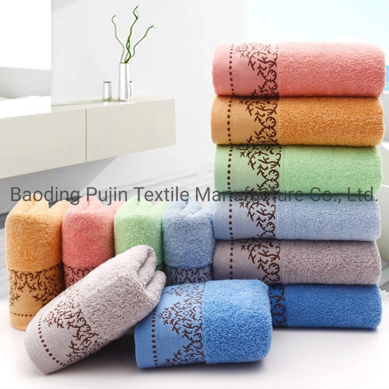 Promotional Towel Cleaning Luxury Factory Hotel Home Towel a Variety of Design Wash Towels Face Hand Towel Customize Cotton Bath Towels