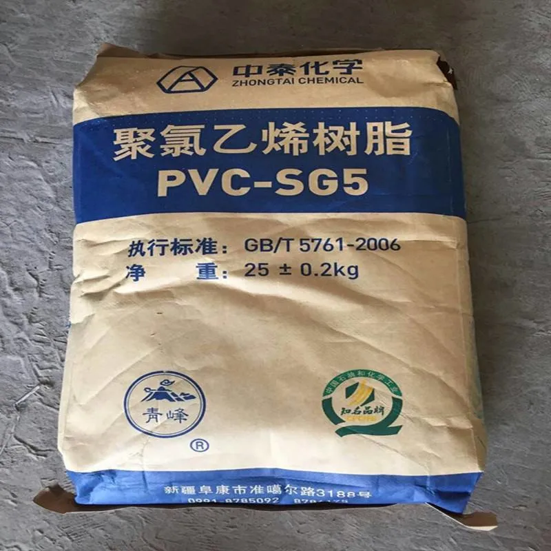 Zhongtai PVC Resin Powder Industrial Grade Sg5