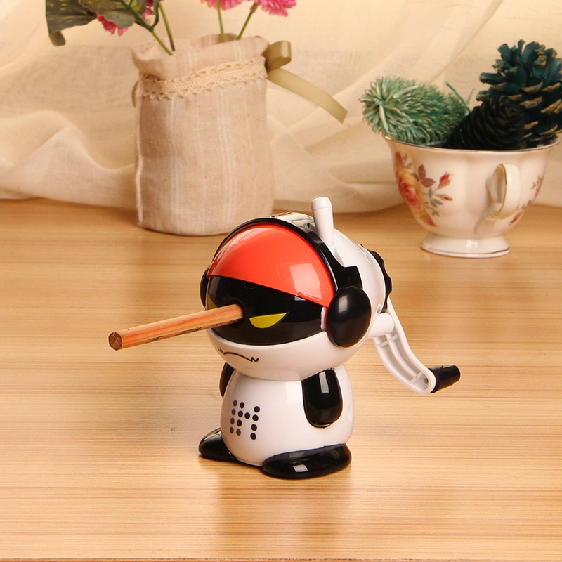 Cute Style School Stationery Hot Sale Cartoon Character Shape Children Pencil Sharpener