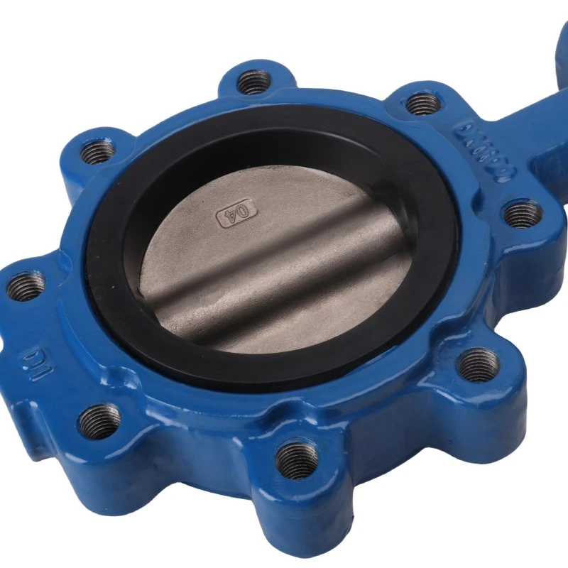 Electric Actuated Lug Type Ductile Iron Butterfly Valve