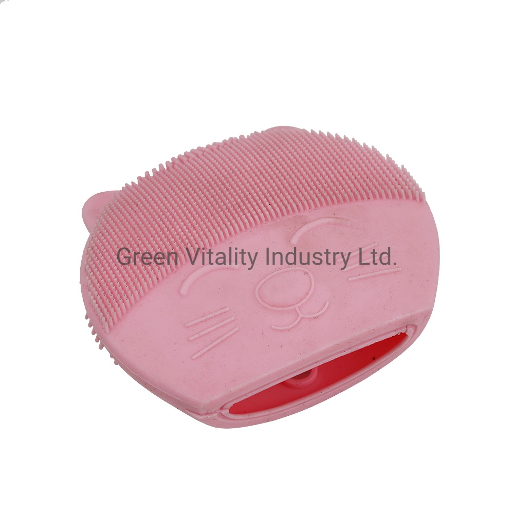 Injection Molded Daily Products Facial Cleanser with Confortable Skin Silicone Brush