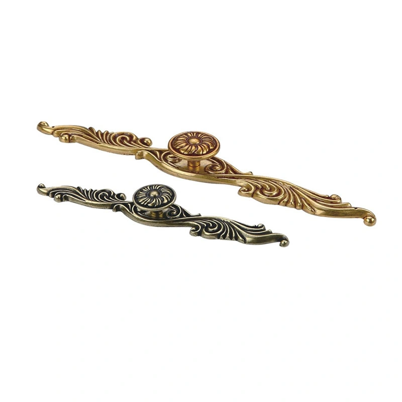 Zinc Alloy Antique Brass 170mm 230mm Classical Handle Kithcen Accessories