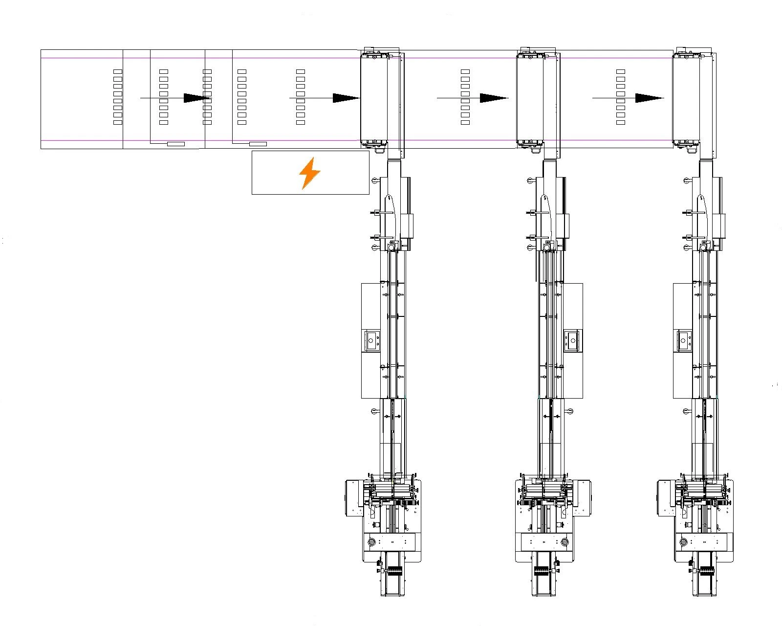 Full Automatic Marshmallow Packing Line, Packing Solution