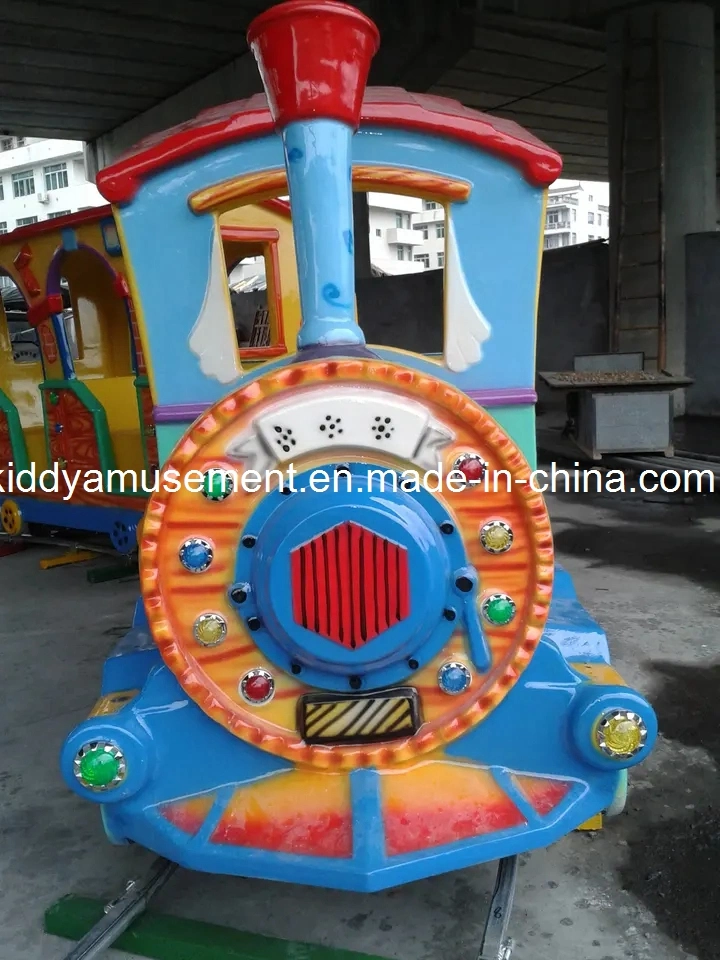 Ce Amusement Park Rides Track Electric train for Playground