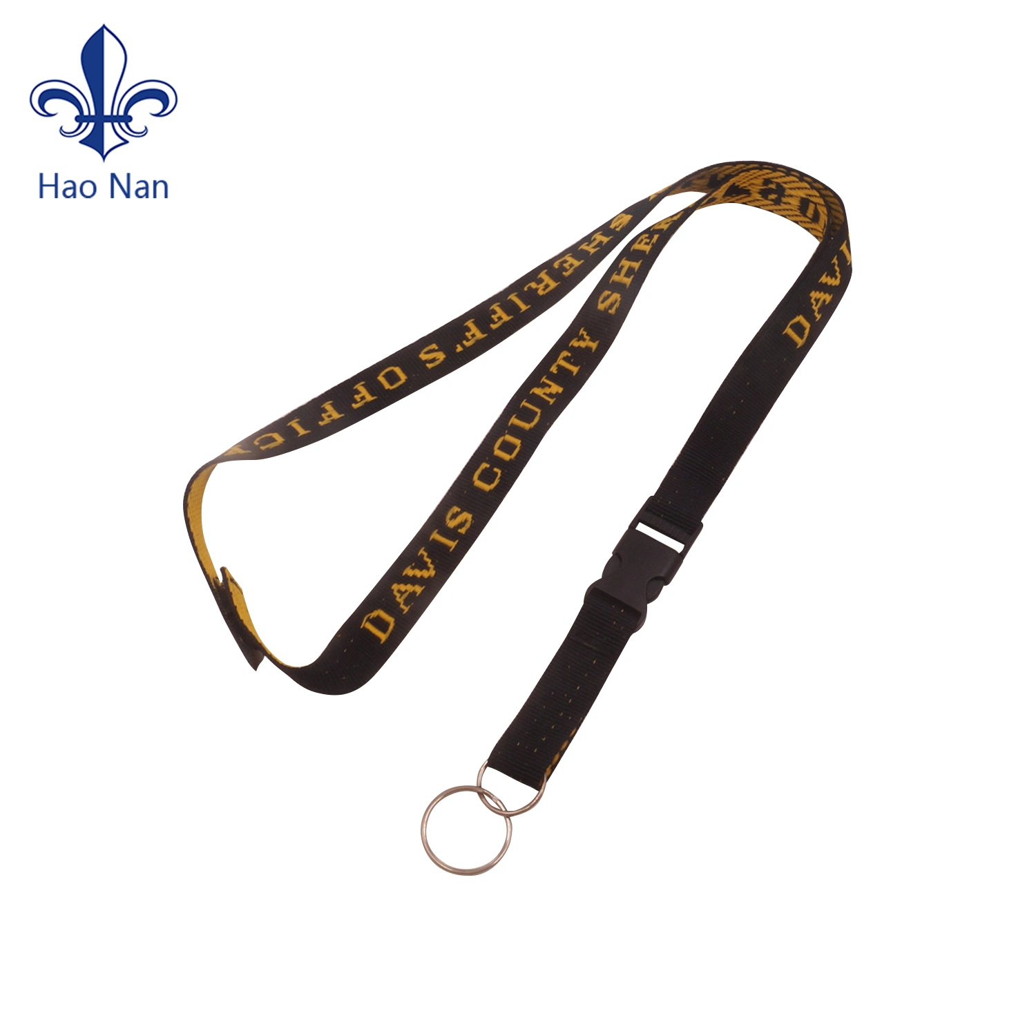 Cheap Polyester Sublimation Key Ring Lanyard for Promotion