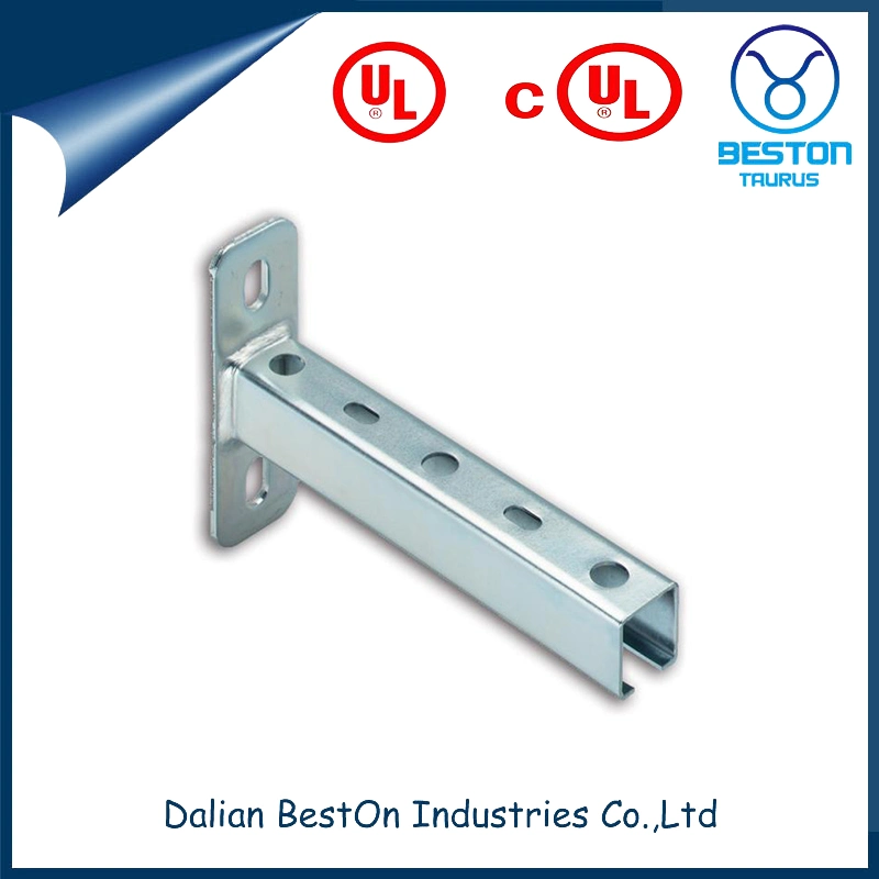 Dalian Beston Cantilever de haute qualité du support de câble ordinaire Unistrut bras cantilever Ss Support cantilever en acier de la Chine contreventement sismique Canal Fournisseur de support