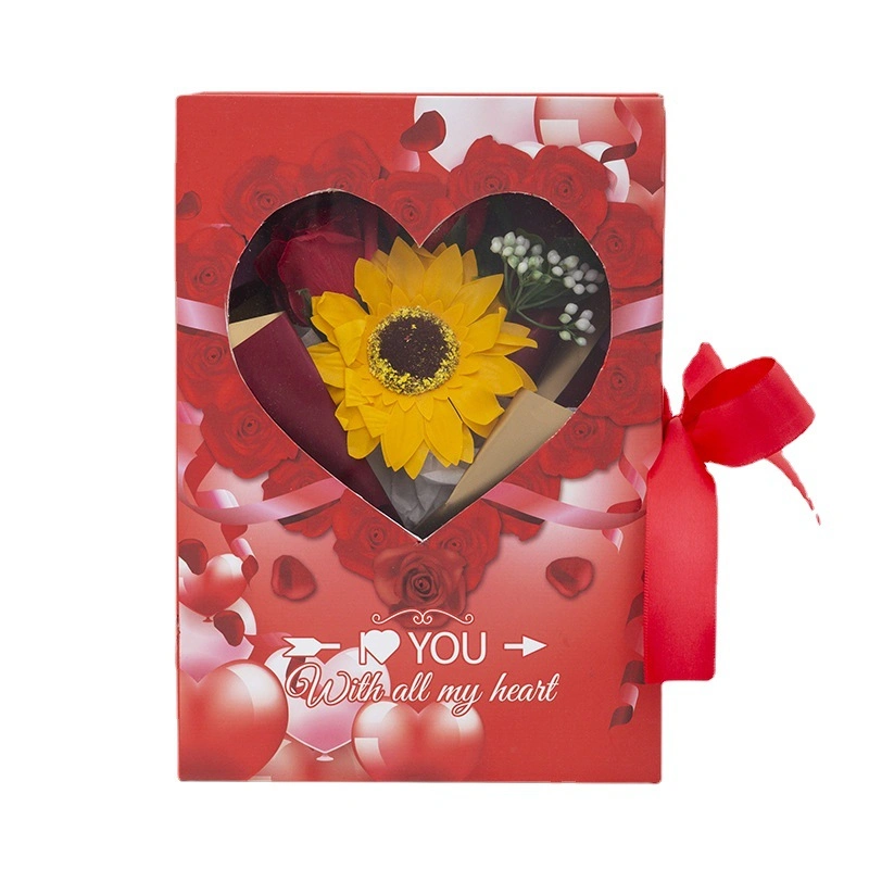 Tapa protectora para San Valentín Regalo de Cumpleaños la caja vacía Tanabata caja caja de papel de regalo papelería compañero aperitivos del cuadro de Color Embalaje