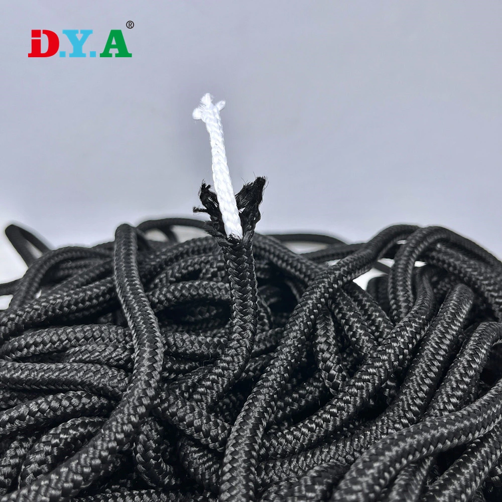 High Tenacity 6mm Braided Polyester/Nylon Rope for Tent