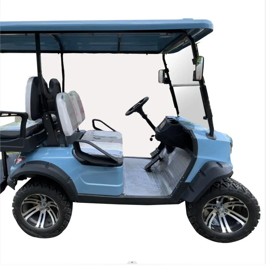 MMC 4 Seater High Chassis Golf Carts Lead Acid Battery Electric Carts