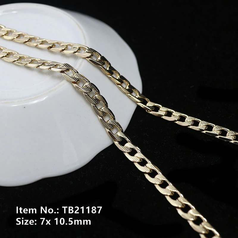 Wholesale Custom Stainless Steel Plated 14K 18K Gold Vermeil Thin Rope Chain Necklace Rope Gold Chain