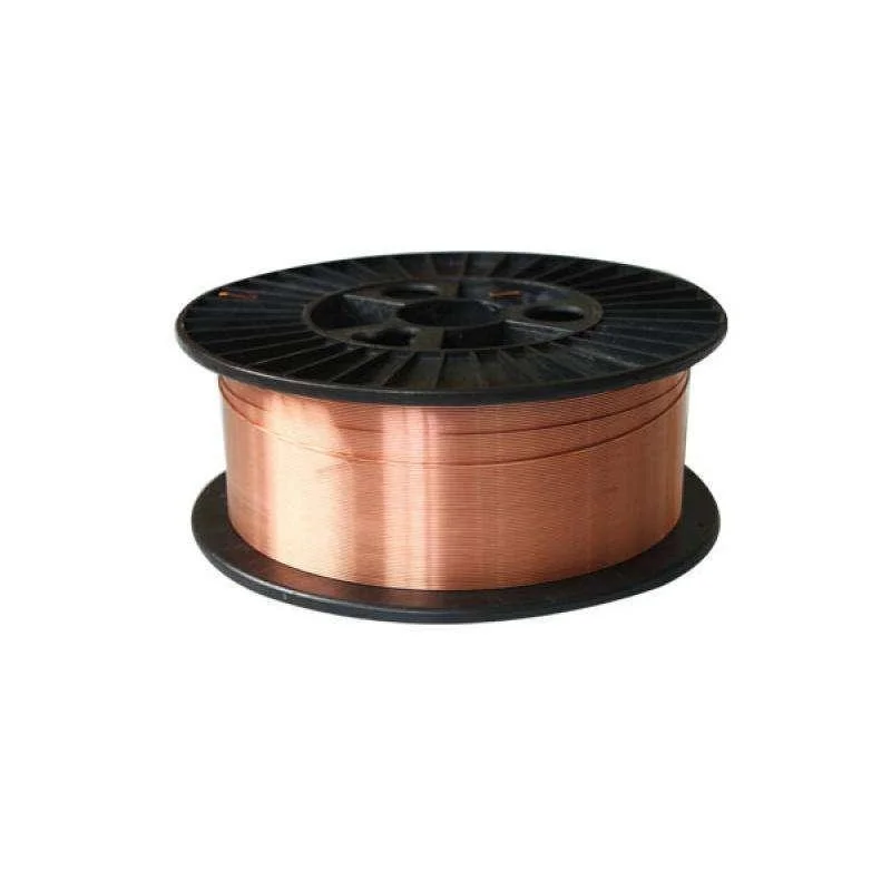 Fil de soudage plein ER70S-6 5 kg, 15 kg, 20 kg/bobine Cooper Coated Good Price Welding Materials