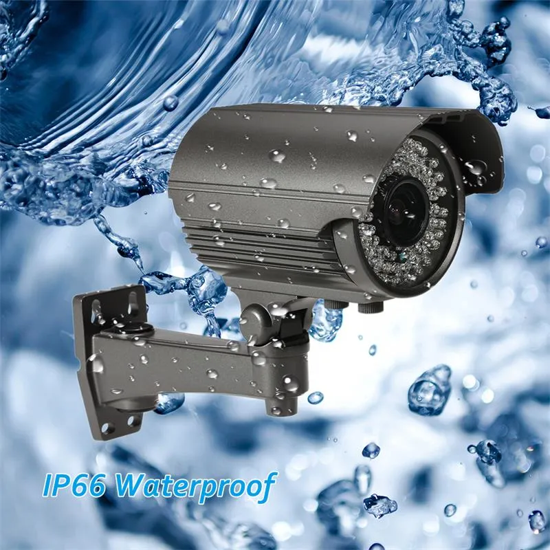 8.0MP 4K Video Security Surveillance IR Bullet Ahd CCTV Camera