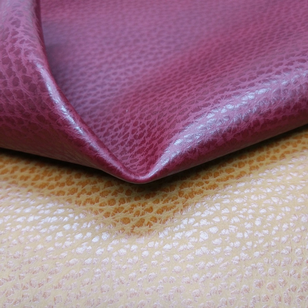 Real Leather Look Suede PU Leather for Furniture