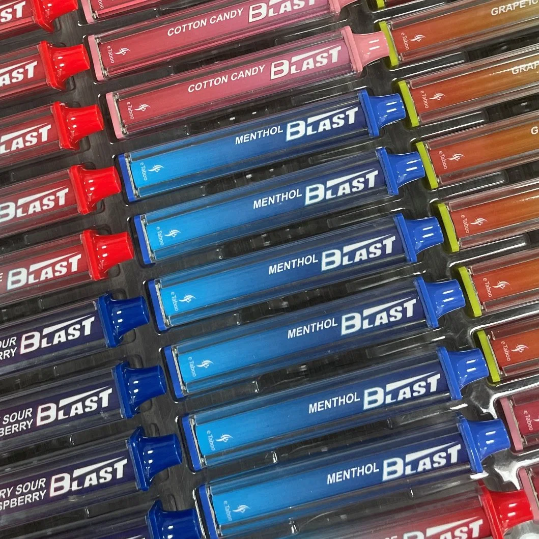 Wholesale/Supplier Price Disposable/Chargeable Vape Blast 600 Puffs Tpd/Ukca Etaboo Puff Waka Bar Electronic E Cigarette