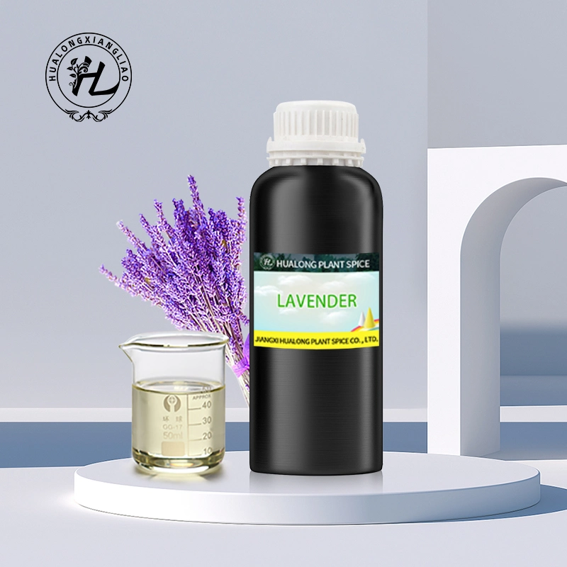 100% Extracto Natural de plantas Aceites de Aromoterapia Fabricante, aceite esencial de lavanda orgánica inglesa 100% puro para el cuidado de la piel Grado terapéutico, sin muestra